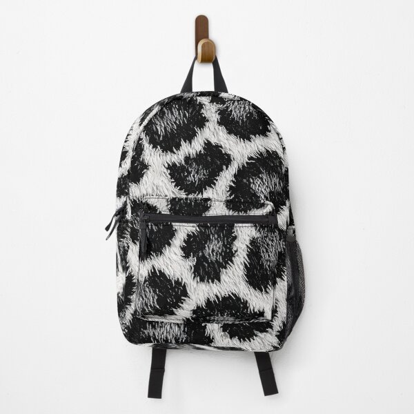 Item preview, Black and White Leopard Print – Faux Fur Animal Pattern Art designed and sold by Kaleidoscope Print.