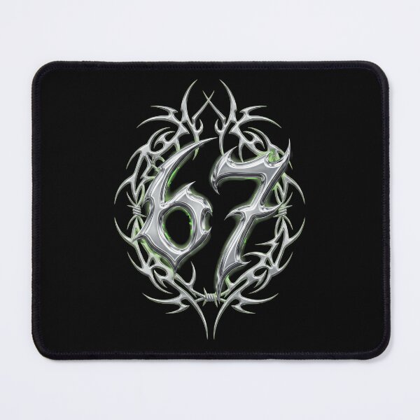 Item preview, Chrome Sigilism 67 - Y2K Neo Tribal Cyber Streetwear Dark Aesthetic designed and sold by Luminari Creations.