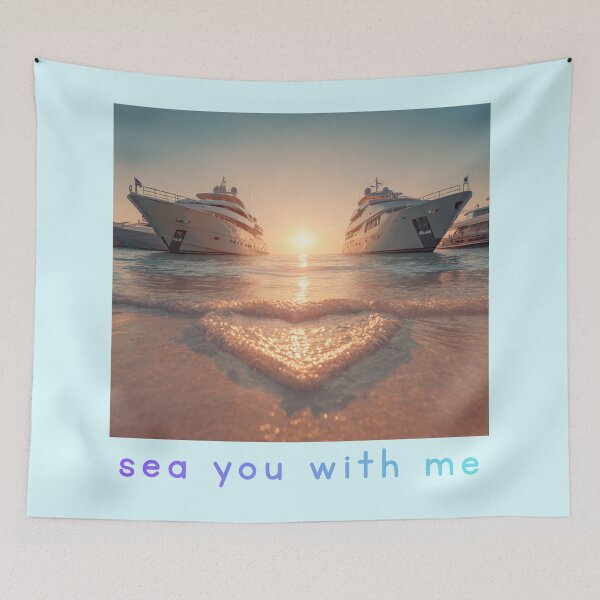 Item preview, Sea you with me designed and sold by bubblyrainbow.