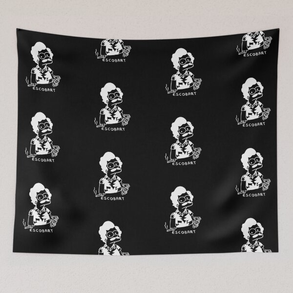 Item preview, Escobart - White Outline designed and sold by The Abysmall.