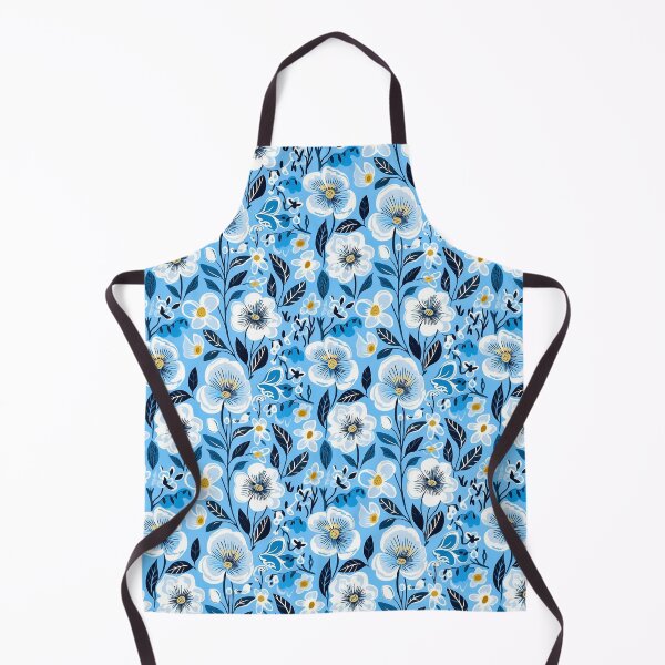 Item preview, Blue Florals 14 designed and sold by Dawne's Designs.