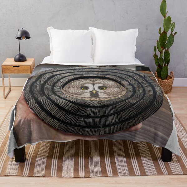 Item preview, Owl Swedish House Mafia Sitting on Branch designed and sold by Rishstrethphoto.