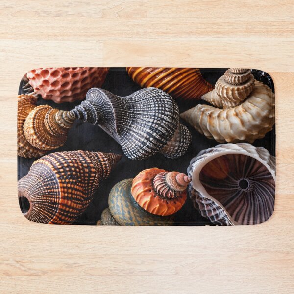 Item preview, Seashell Collection Pattern – Coastal Ocean Shell Art for Beach Lovers designed and sold by Kaleidoscope Print.
