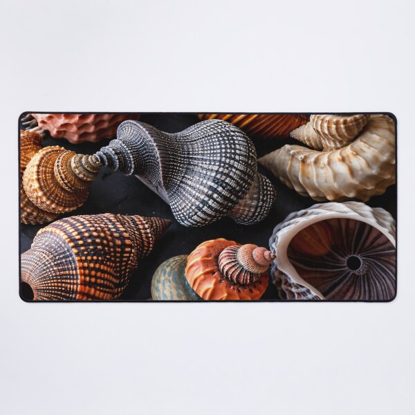 Item preview, Seashell Collection Pattern – Coastal Ocean Shell Art for Beach Lovers designed and sold by Kaleidoscope Print.