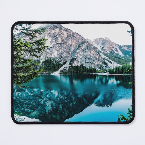 Item preview, Crystal Clear Alpine Lake with Mountain Reflection designed and sold by Desain13.