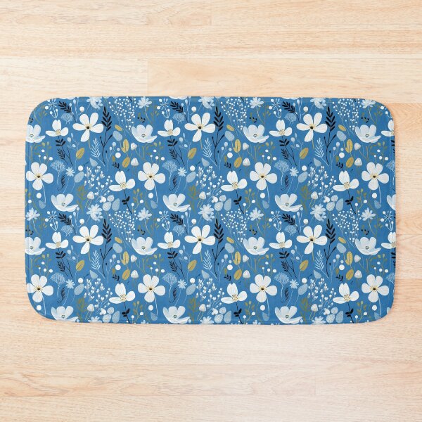 Item preview, Blue Florals 15 designed and sold by Dawne's Designs.