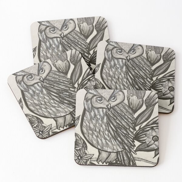 Item preview, Woodland Community Colleges of Spokane aOwl with Flowers designed and sold by Rishstrethphoto.