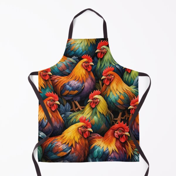 Item preview, Colorful Rooster Pattern – Vibrant Farm Bird Art for Country Decor designed and sold by Kaleidoscope Print.