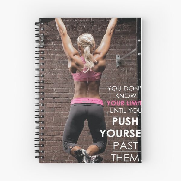 Item preview, Women's Fitness Inspirational Quote and Saying designed and sold by superfitstuff.