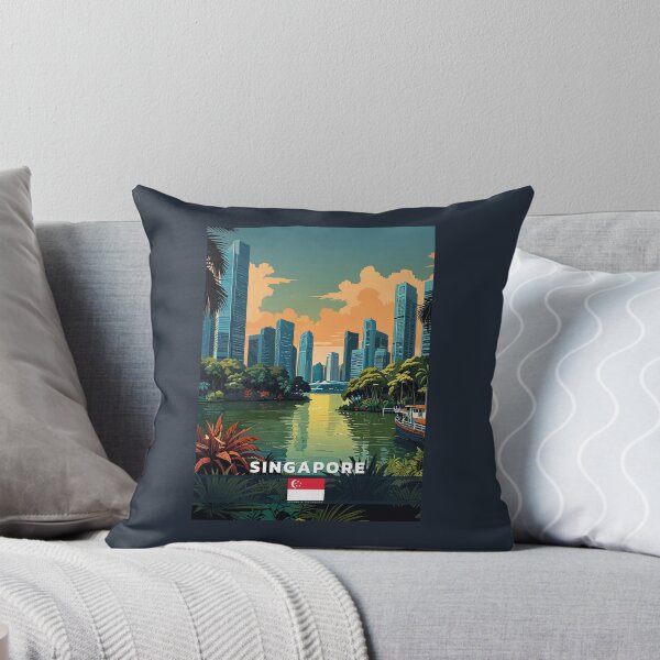 Aperçu de l'œuvre Voyage à Singapour créée et vendue par Thistle-TShop.