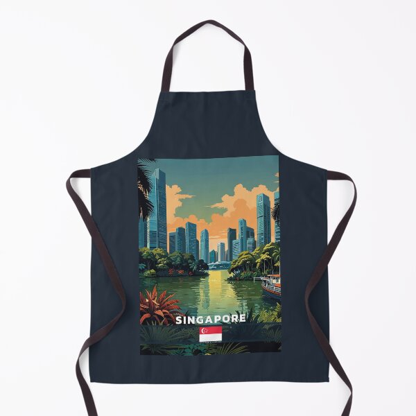 Aperçu de l'œuvre Voyage à Singapour créée et vendue par Thistle-TShop.