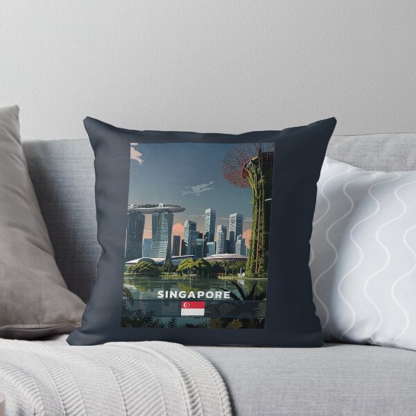 Aperçu de l'œuvre Voyage à Singapour créée et vendue par Thistle-TShop.