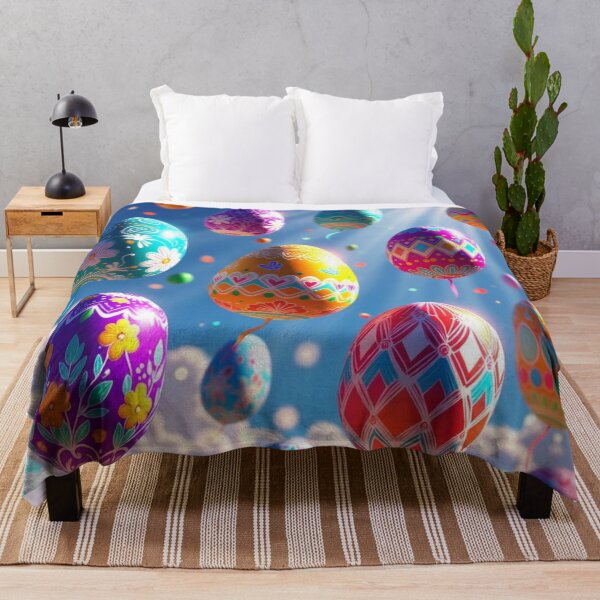 Item preview, Floating Easter Eggs in Magical Sky designed and sold by PixelVibe782.
