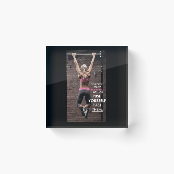 Item preview, Women's Fitness Inspirational Quote and Saying designed and sold by superfitstuff.
