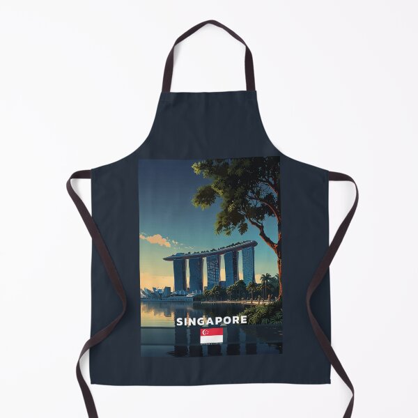Aperçu de l'œuvre Voyage à Singapour créée et vendue par Thistle-TShop.