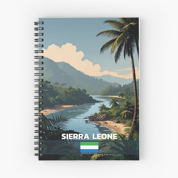 Aperçu de l'œuvre Voyage en Sierra Leone créée et vendue par Thistle-TShop.