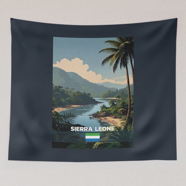Item preview, Sierra Leone Travel  designed and sold by Thistle-TShop.
