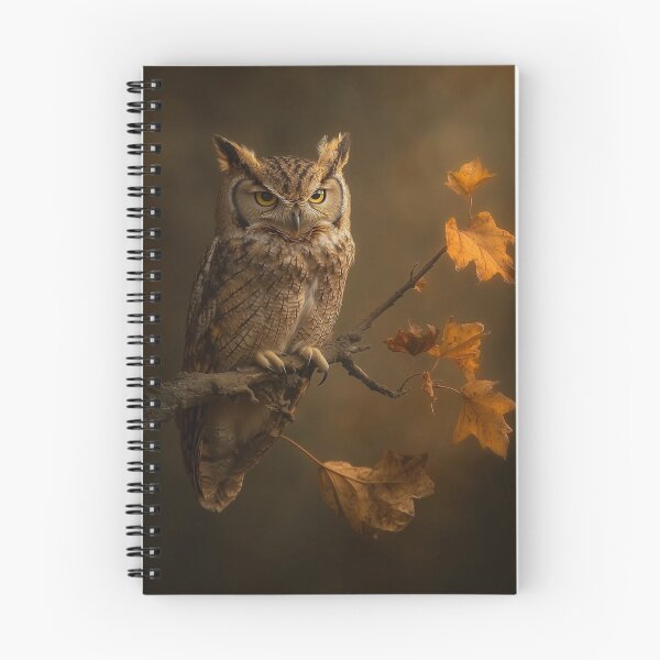 Item preview, Owl University Of Maryland with Moonlit Wings designed and sold by Rishstrethphoto.