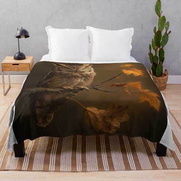 Item preview, Owl University Of Maryland with Moonlit Wings designed and sold by Rishstrethphoto.