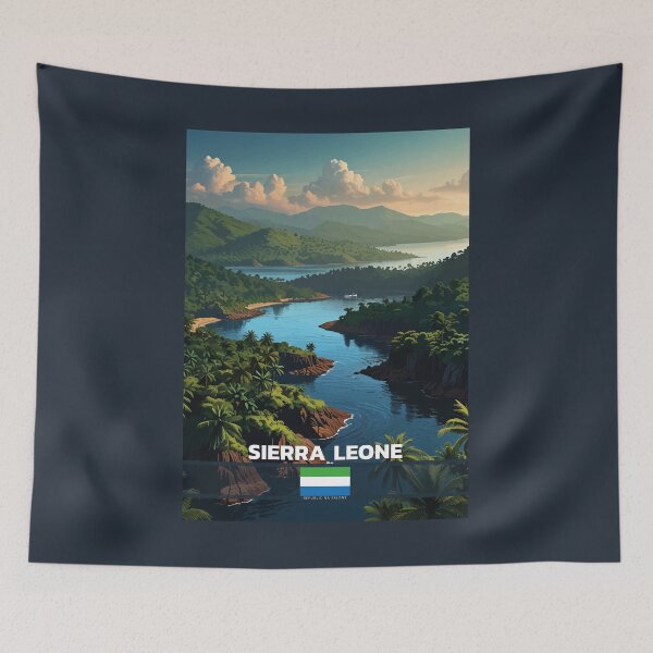 Item preview, Sierra Leone Travel  designed and sold by Thistle-TShop.