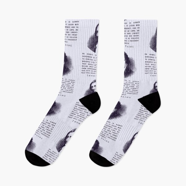 Item preview, Thomas Paine quote: An avidity to punish is always dangerous to liberty. It leads men to stretch, to misinterpret, and to misapply even the best of laws. designed and sold by artbleed.