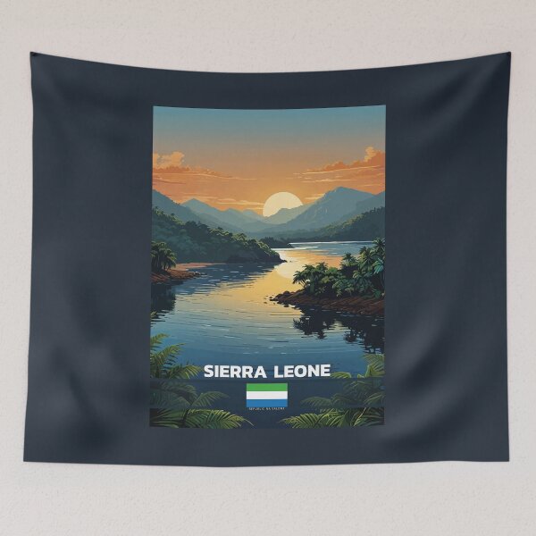 Item preview, Sierra Leone Travel  designed and sold by Thistle-TShop.