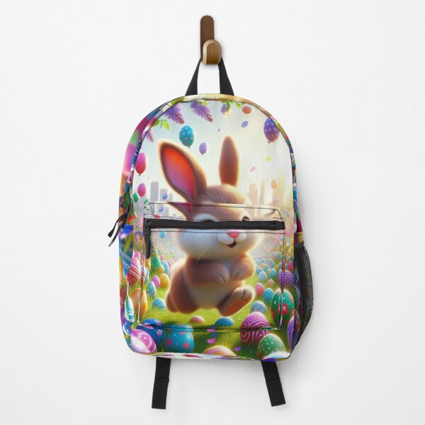 Item preview, Joyful Easter Bunny in Enchanted Garden designed and sold by PixelVibe782.