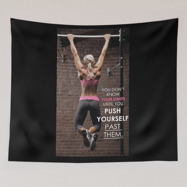Item preview, Women's Fitness Inspirational Quote and Saying designed and sold by superfitstuff.