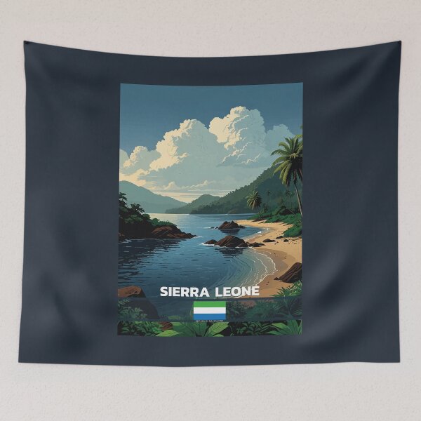 Item preview, Sierra Leone Travel  designed and sold by Thistle-TShop.