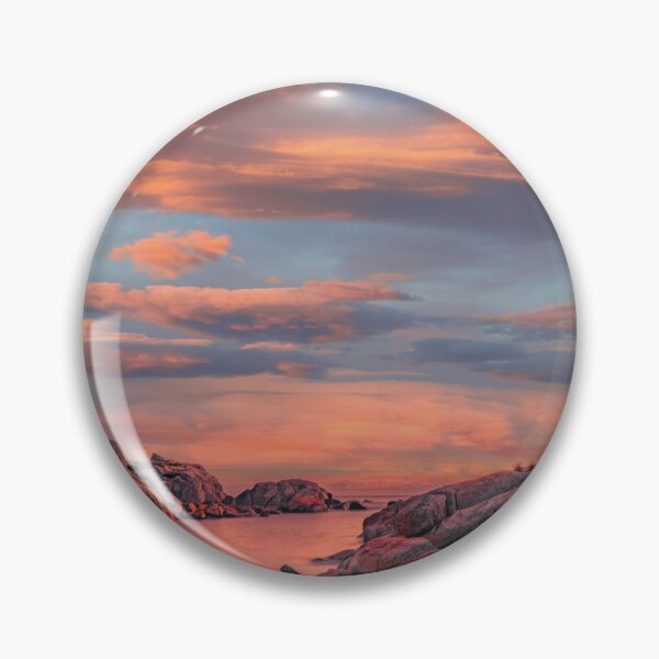 Item preview, Evening atmosphere at the Bay of Fires in Tasmania designed and sold by Mauswohn.