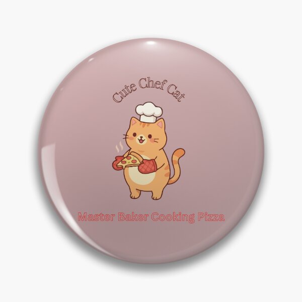 Item preview, Cute Chef Cat Cooking Master  designed and sold by ArtistMadrid.