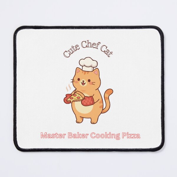 Item preview, Cute Chef Cat Cooking Master  designed and sold by ArtistMadrid.