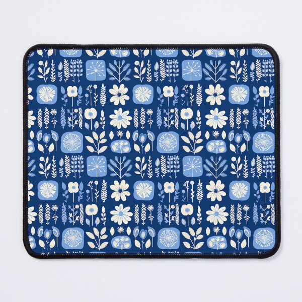 Item preview, Blue Florals 18 designed and sold by Dawne's Designs.