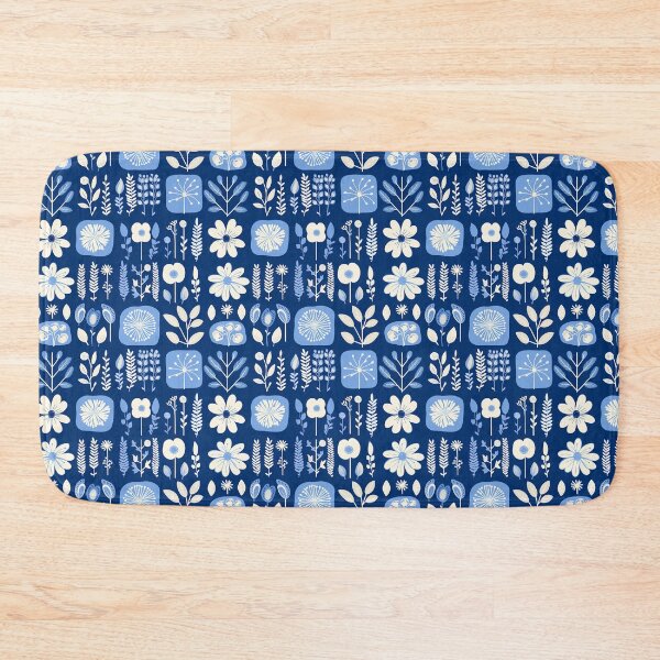 Item preview, Blue Florals 18 designed and sold by Dawne's Designs.
