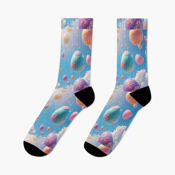 Item preview, Floating Easter Eggs in Magical Candy Sky designed and sold by PixelVibe782.