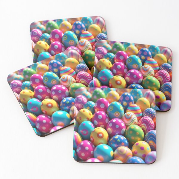 Item preview, Exploding Easter Egg Pile in Pastel Colors designed and sold by PixelVibe782.