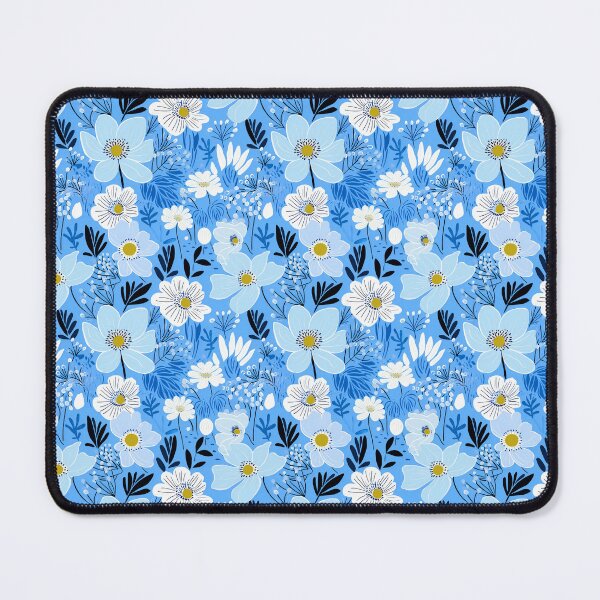 Item preview, Blue Florals 19 designed and sold by Dawne's Designs.