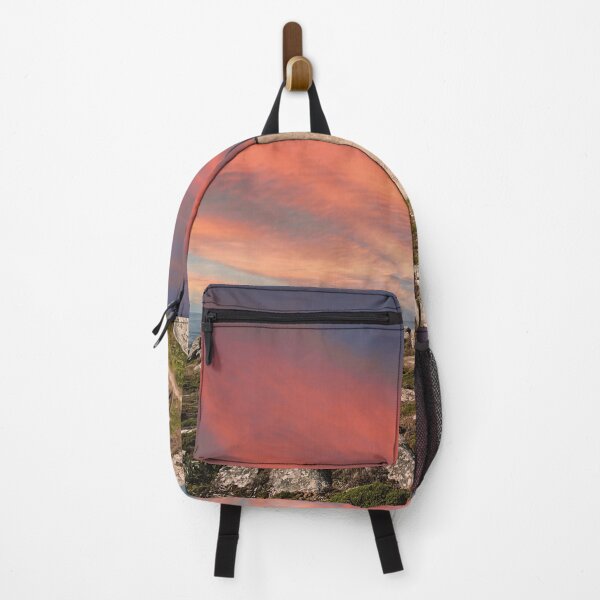 Item preview, Finisterre Tower at the end of the Camino de Santiago, sunset designed and sold by Mauswohn.