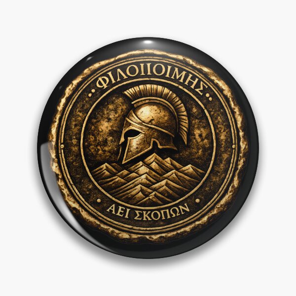 Item preview, ΦΙΛΟΠΟΙΜΗΣ: ΑΕΙ ΣΚΟΠΩΝ – The Strategist’s Eternal Vigil  designed and sold by PERSPECTIVERED.