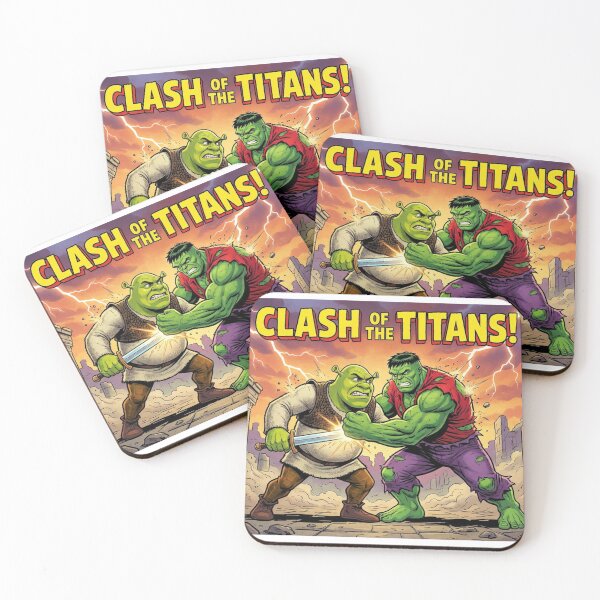 Item preview, Shrek Versus Hulk designed and sold by Solace Sparkles.