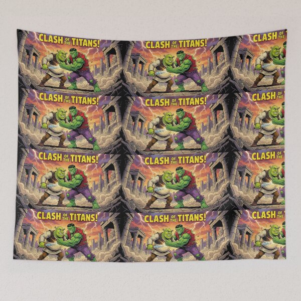 Item preview, Shrek Versus Hulk designed and sold by Solace Sparkles.