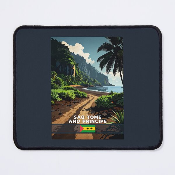 Item preview, Sao Tome and Principe Travel  designed and sold by Thistle-TShop.