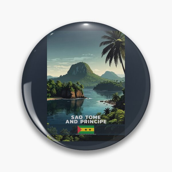 Item preview, Sao Tome and Principe Travel  designed and sold by Thistle-TShop.