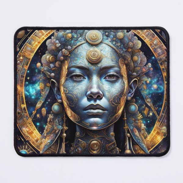 Item preview, Celestial Ethereal Cosmic Goddess Portrait designed and sold by Uniquely Yours.