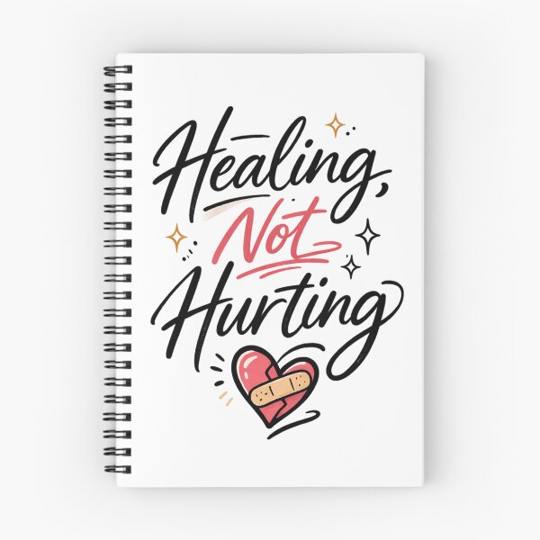 Item preview, Healing Not Hurting – Self Love Aesthetic Quote Sticker designed and sold by Lovestickerco.