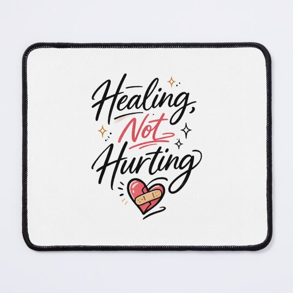 Item preview, Healing Not Hurting – Self Love Aesthetic Quote Sticker designed and sold by Lovestickerco.