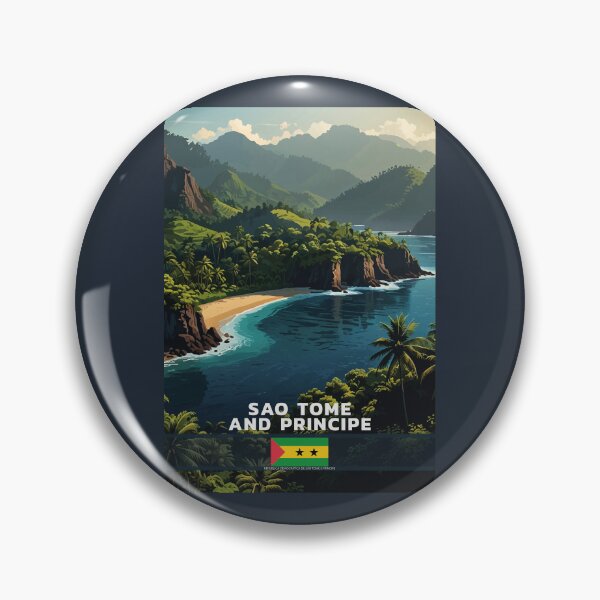 Item preview, Sao Tome and Principe Travel  designed and sold by Thistle-TShop.