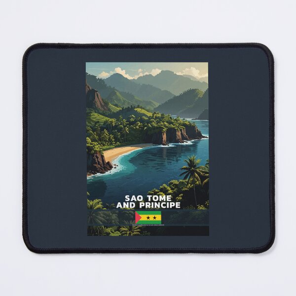 Item preview, Sao Tome and Principe Travel  designed and sold by Thistle-TShop.