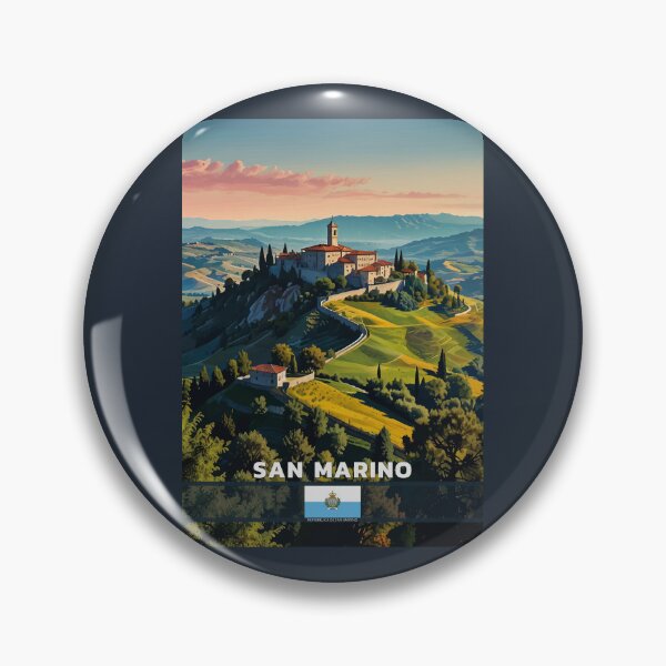 Artikelvorschau, Sehenswürdigkeiten San Marino entworfen und verkauft von Thistle-TShop.