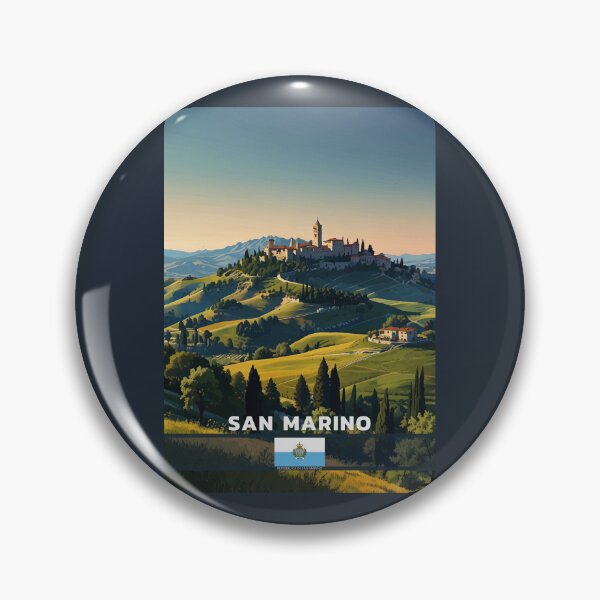 Artikelvorschau, Sehenswürdigkeiten San Marino entworfen und verkauft von Thistle-TShop.